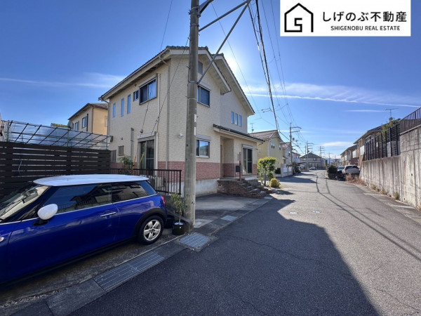 草津市新浜町、中古一戸建ての外観画像です