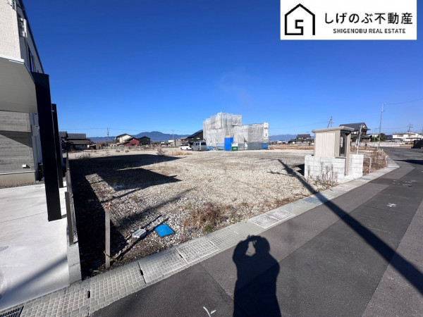 草津市矢橋町、土地の外観画像です