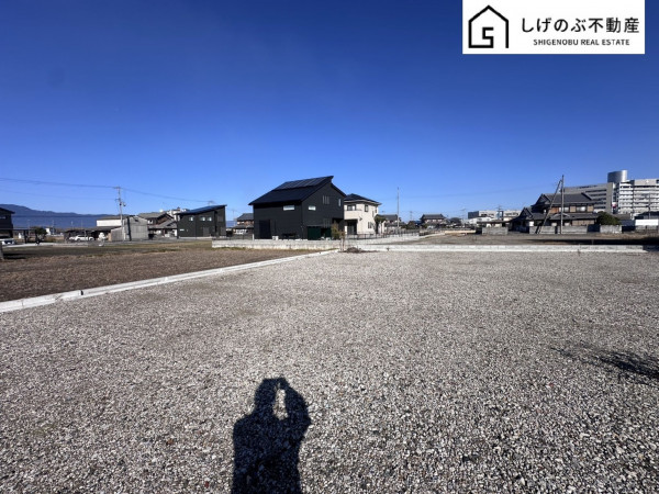 草津市矢橋町、土地の外観画像です