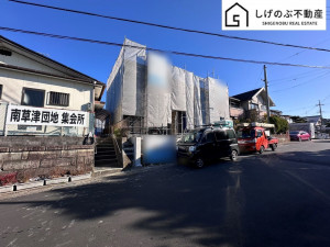 草津市橋岡町、新築一戸建ての外観画像です
