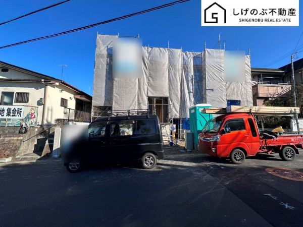 草津市橋岡町、新築一戸建ての外観画像です