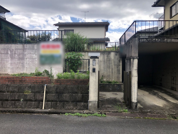 湖南市北山台、土地の画像です