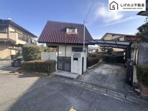 草津市桜ヶ丘、中古一戸建ての外観画像です