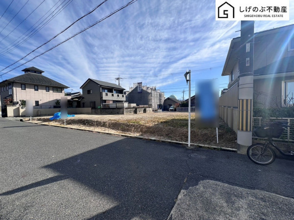草津市東矢倉、土地の外観画像です