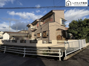 草津市橋岡町、中古一戸建ての外観画像です