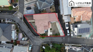 草津市橋岡町、中古一戸建ての外観画像です