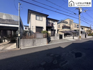 草津市桜ヶ丘、中古一戸建ての外観画像です