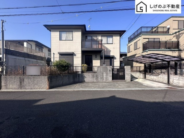 草津市桜ヶ丘、中古一戸建ての外観画像です