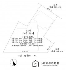 甲賀市水口町神明、収益物件/アパートの間取り画像です