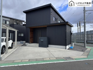 草津市追分、中古一戸建ての外観画像です