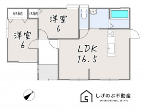 甲賀市甲南町新治、中古一戸建ての間取り画像です