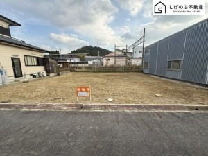 甲賀市水口町新町、土地の外観画像です