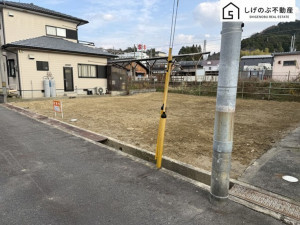甲賀市水口町新町、土地の外観画像です