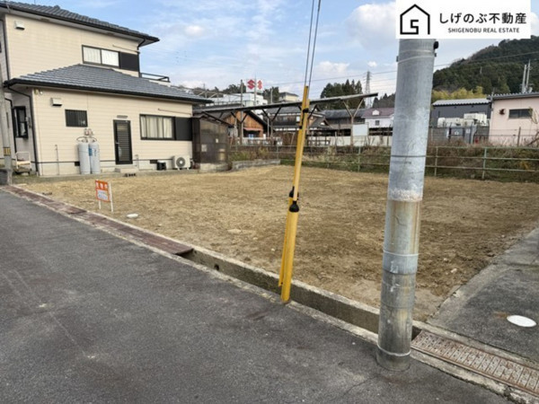 甲賀市水口町新町、土地の外観画像です