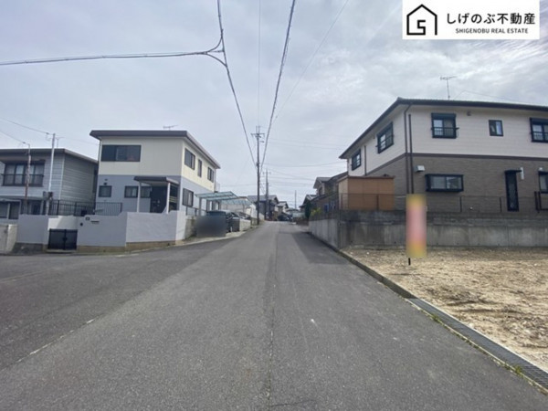 湖南市若竹町、土地の画像です