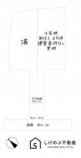 草津市駒井沢町、土地の間取り画像です
