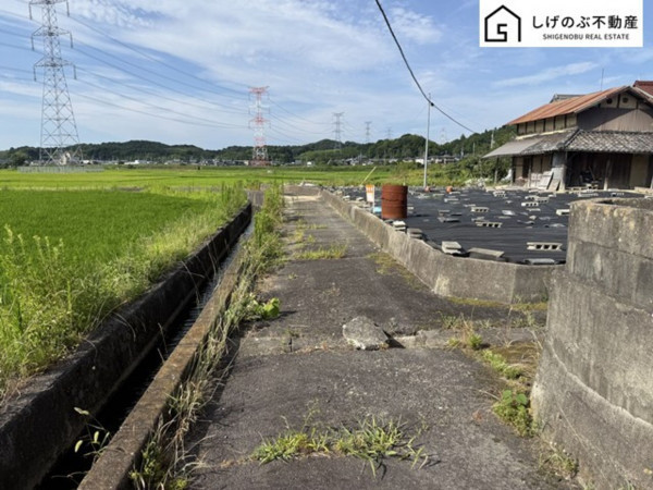 甲賀市甲南町宝木、土地の画像です