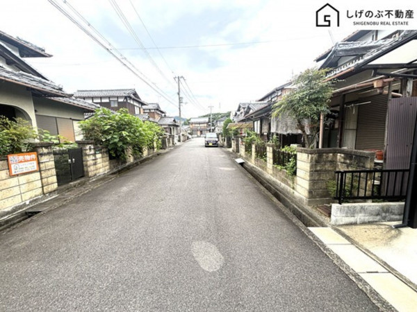 湖南市柑子袋西、土地の画像です