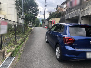湖南市柑子袋西、土地の画像です