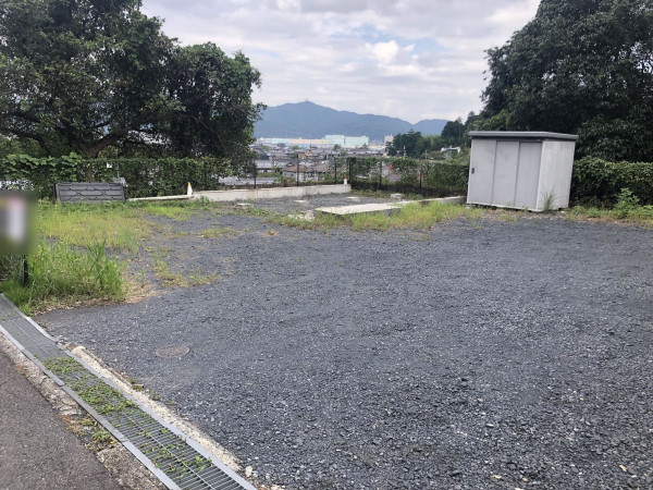 湖南市柑子袋西、土地の画像です