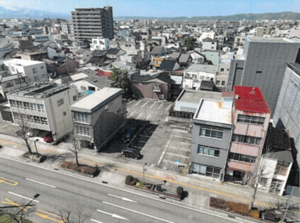 富山市千石町、土地の画像です