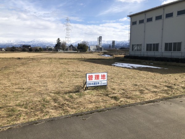 富山市吉倉、土地の外観画像です