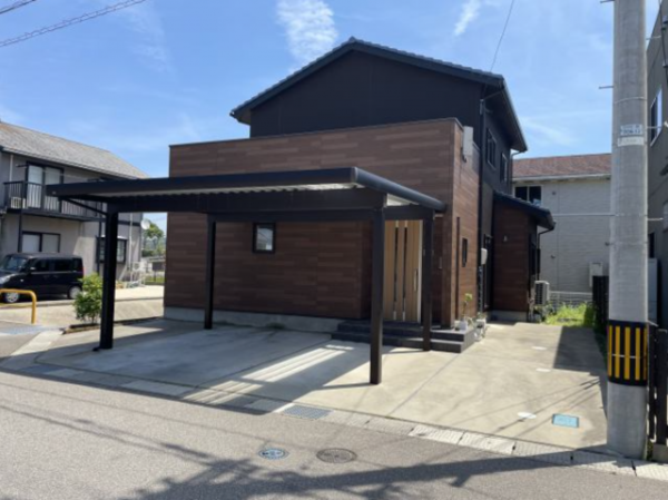河北郡津幡町、中古一戸建ての外観画像です