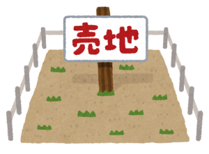 富山市水橋西大町、土地の間取り画像です