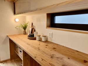 富山市下大久保、中古一戸建てのキッチン画像です