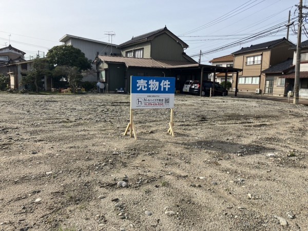 富山市水橋舘町、土地の間取り画像です