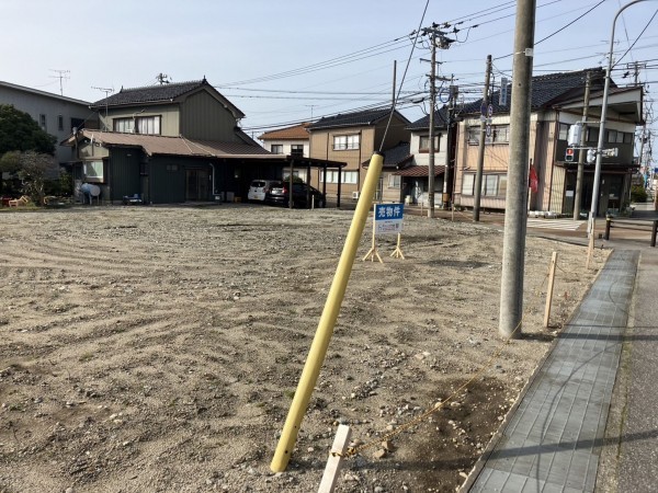 富山市水橋舘町、土地の外観画像です
