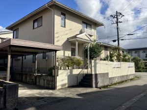 富山市赤田、中古一戸建ての間取り画像です