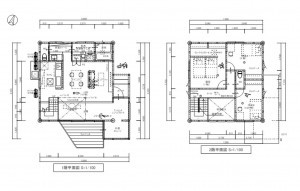 富山市呉羽町、中古一戸建ての間取り画像です