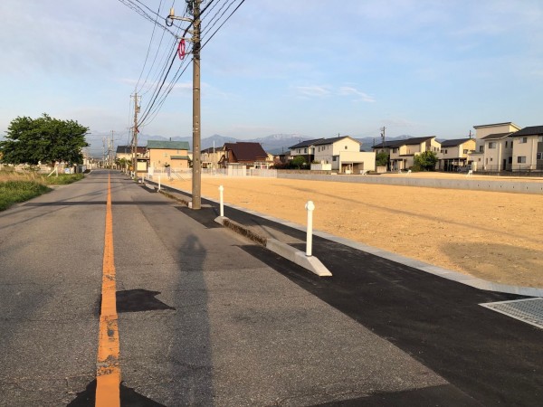 富山市下大久保、土地の外観画像です