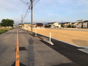 富山市下大久保、土地の外観画像です
