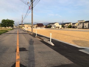 富山市下大久保、土地の外観画像です