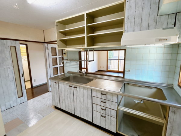 富山市東田地方町、マンションのキッチン画像です