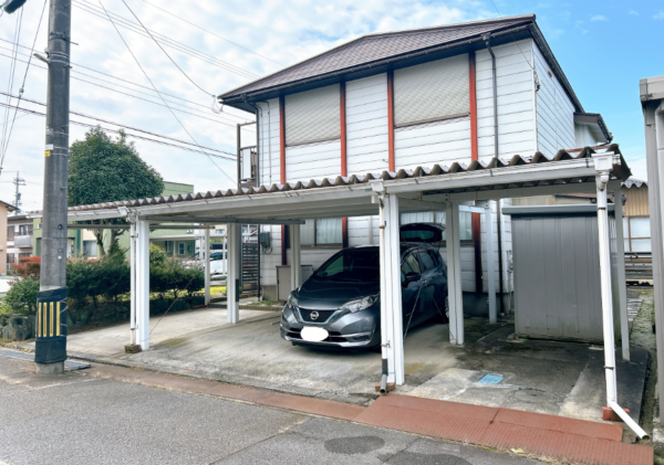 富山市津羽見、中古一戸建ての外観画像です