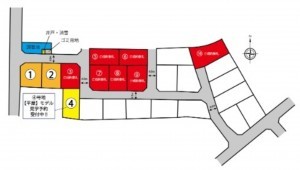 富山市大泉、土地の間取り画像です