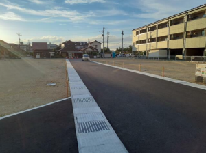 富山市奥田町、土地の外観画像です