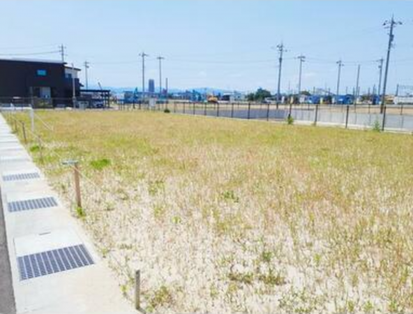富山市千成町、土地の外観画像です