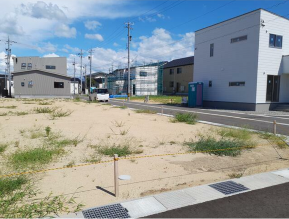富山市本郷町、土地の画像です