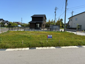 富山市米田町、土地の外観画像です