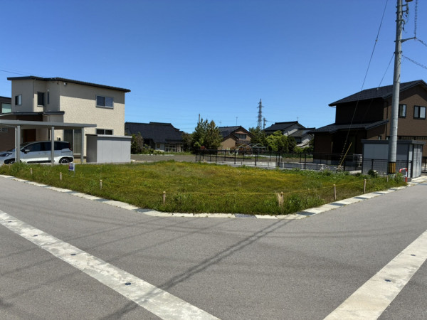 富山市米田町、土地の外観画像です