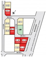 氷見市柳田、土地の間取り画像です
