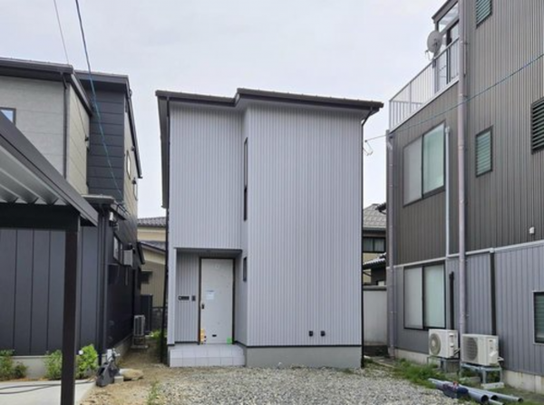 富山市布瀬町南、新築一戸建ての外観画像です