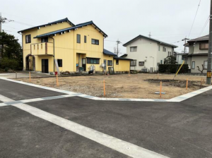 富山市上二杉、土地の外観画像です