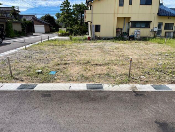 富山市上二杉、土地の外観画像です
