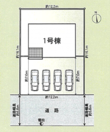 高岡市石瀬、新築一戸建ての画像です