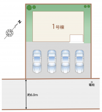 富山市本郷町、新築一戸建ての画像です